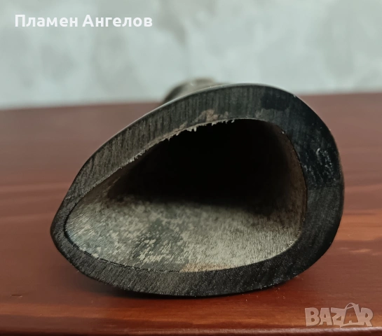 Винтидж фигурка от естествен рог, снимка 6 - Колекции - 53587488