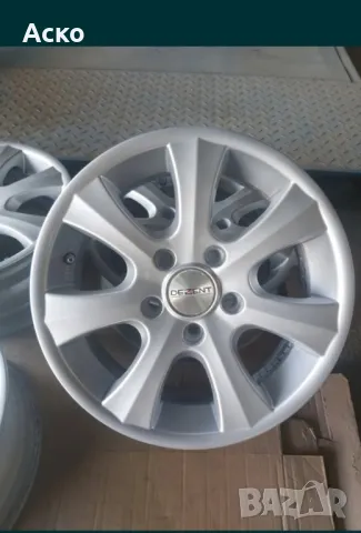 5x120..16цола 6.5j ET37 DEZENT, снимка 3 - Гуми и джанти - 47690148