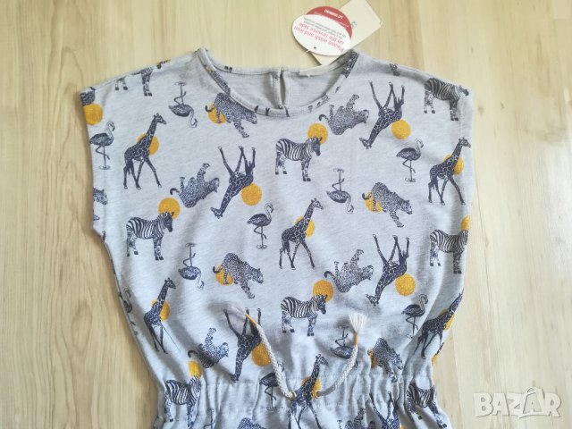 сива рокля, снимка 3 - Детски рокли и поли - 28755705