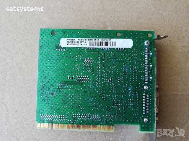 Звукова карта Ensoniq Creative ES1370 AudioPCI 3000 PCI, снимка 8 - Други - 36753163