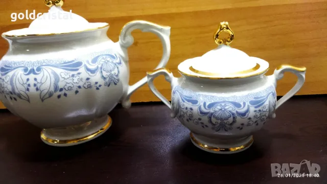 стар български порцелан Изида барок, снимка 3 - Антикварни и старинни предмети - 48854923