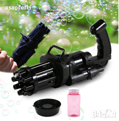 Автоматичен пистолет за сапунени балони., снимка 3 - Други - 43316338