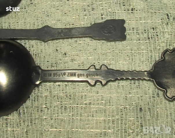 Калаени лъжици за стена с поставка, снимка 8 - Декорация за дома - 52796883