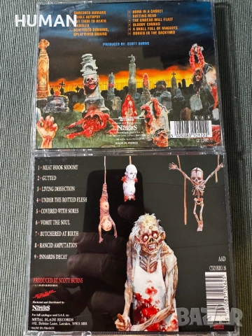 Obituary - Cannibal - Thanatos - Annihilated , снимка 13 - CD дискове - 51552910