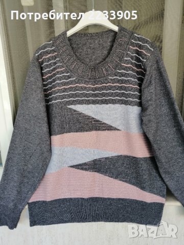 Пуловер , снимка 1 - Блузи с дълъг ръкав и пуловери - 32490587