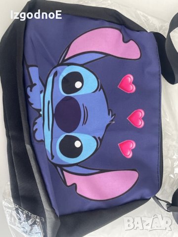 Текстилна чанта Disney Lilo & Stich - Лило и Стич , снимка 2 - Раници - 40797030