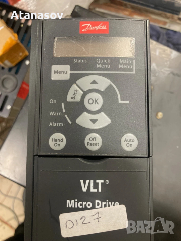 Честотен регулатор(инвертор) Danfoss 1,5кw Micro drive