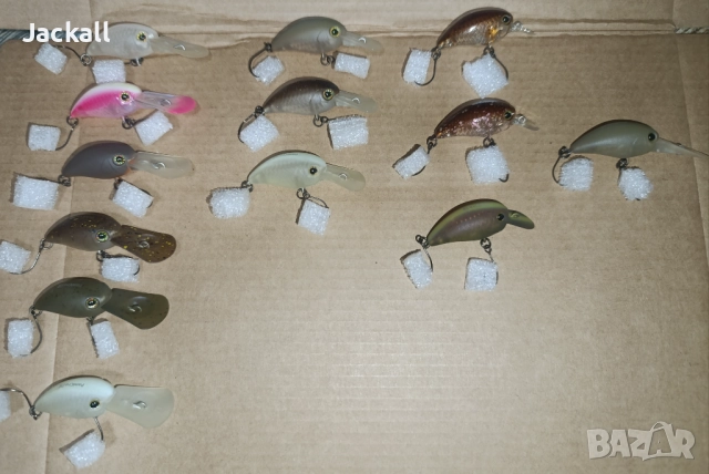 Воблер PaniCra DR/MR/SR/HF кефал, пъстърва trout Area, спининг 