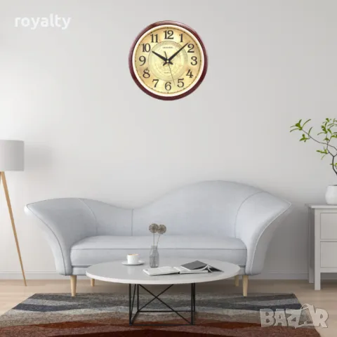 Безшумен стенен часовник, снимка 2 - Стенни часовници - 49305376