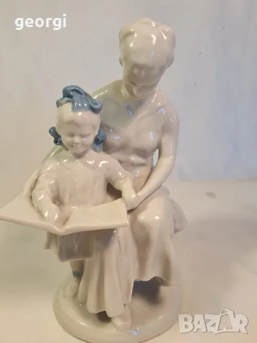 руска порцеланова фигурка ЛФЗ, снимка 2 - Фигурки - 49474599