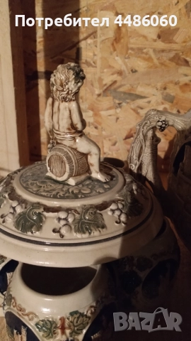 Античен Немски керамичен сервиз, снимка 10 - Антикварни и старинни предмети - 52393719