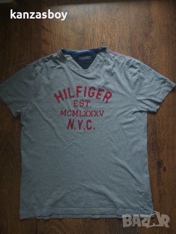 tommy hilfiger - страхотна мъжка тениска, снимка 4 - Тениски - 36806014