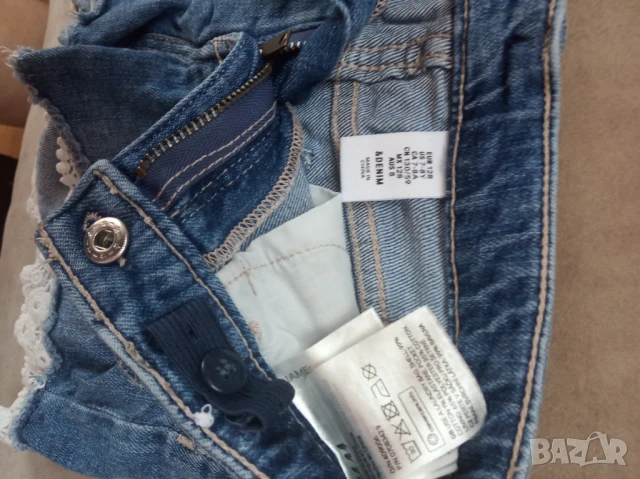 Къси дънкови панталонки Denim, снимка 2 - Детски къси панталони - 50557172