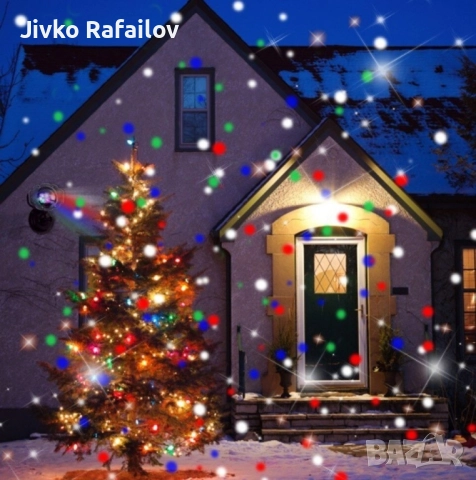 Диско лампа Snow Flower Lamp, снимка 2 - Декорация за дома - 52549570