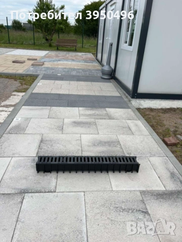 Линеен отводнител 100х100х1m с решетка от сферо чугун, клас B125, снимка 4 - Строителни материали - 53060155