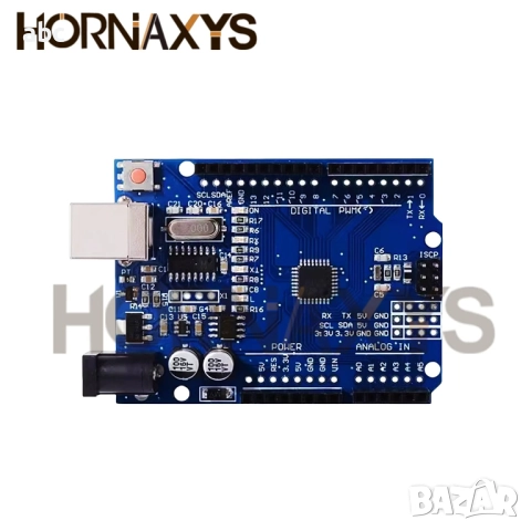 UNO R3 (CH340G) ATMEGA328P – Платка за разработка с USB-B интерфейс