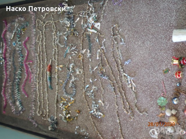 Уникални ретро СТЪКЛЕНИ коледни играчки за елха., снимка 3 - Антикварни и старинни предмети - 28265131