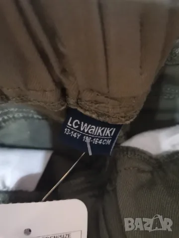 Нов памучен панталон за момче на L.C. Wikiki 13-14 год 158-164см, снимка 4 - Детски панталони и дънки - 40570736