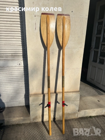 немски дървени гребла за лодка, снимка 7 - Водни спортове - 52772655