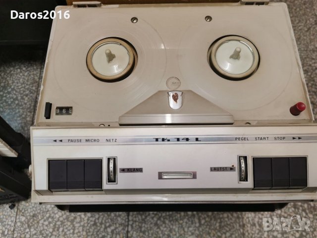 Ролков магнетофон Grundig TK 14 de luxe, снимка 2 - Аудиосистеми - 38156151