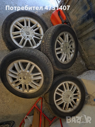 Джанти 15 4х100 Renault Clio 3, Megan 1-2, Dacia, снимка 3 - Гуми и джанти - 53397337