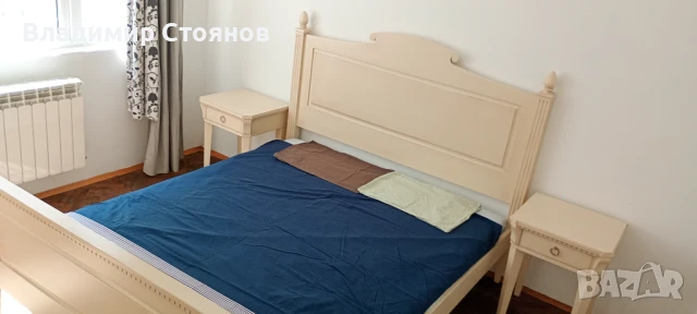 Спален комплект от масивно дърво (бял), снимка 18 - Спални и легла - 50675940