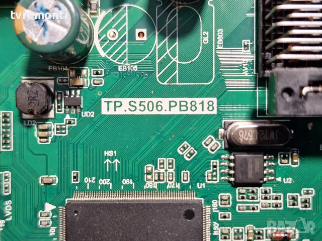 MAIN BOARD TP.S506.PB818 for телевизор SANG LE-32D7 ,for 32inc DISPLAY CX315DLEDM, снимка 3 - Части и Платки - 49336537