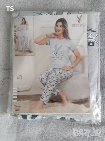 Данска пижама с къс ръкав М размер , снимка 11 - Пижами - 48808311