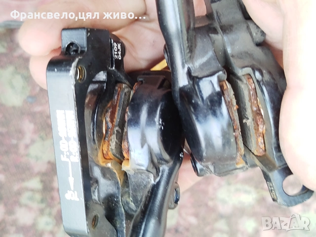 Хидравлични спирачки за електрически велосипед колело , снимка 5 - Части за велосипеди - 53395606