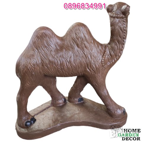 Градинска фигура за декорация камила от бетон, снимка 2 - Градински мебели, декорация  - 40695001