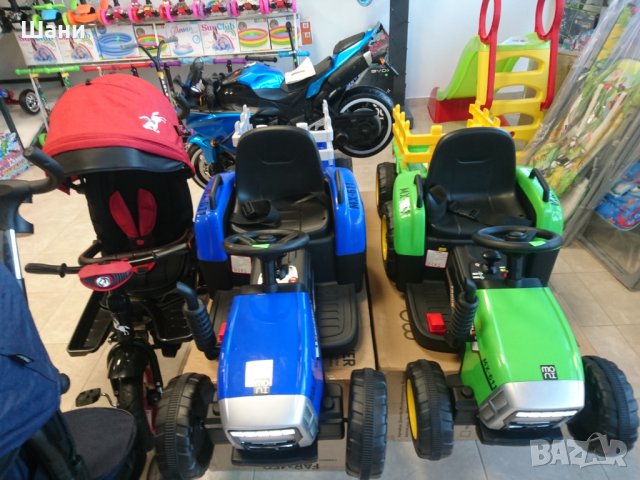 Детски трактор с акулуматор, снимка 2 - Детски велосипеди, триколки и коли - 33533583