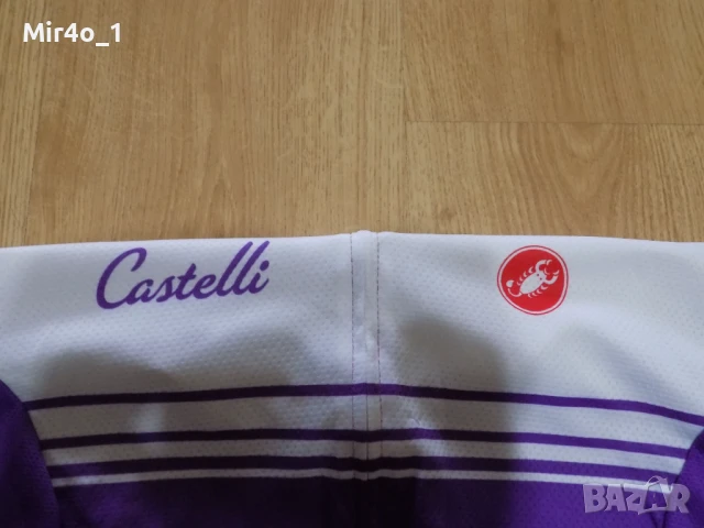 вело джърси castelli тениска екип блуза шосейно колоездене спорт дамско оригинално L, снимка 5 - Спортни екипи - 51190558
