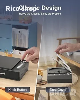 Портативен CD плейър / Преносим CD плейър с Bluetooth,FM,USB, снимка 5 - Аудиосистеми - 53230448