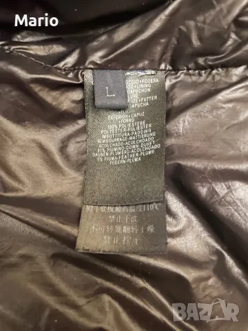 Zegna мъжко пухено яке L, снимка 16 - Якета - 49066289