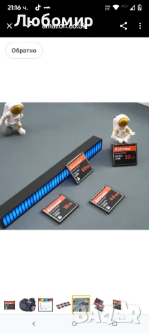  мощна 128MB Compact Flash карта памет, оригинална CF карта за професионални фотографи,

, снимка 6 - Фотоапарати - 50823963