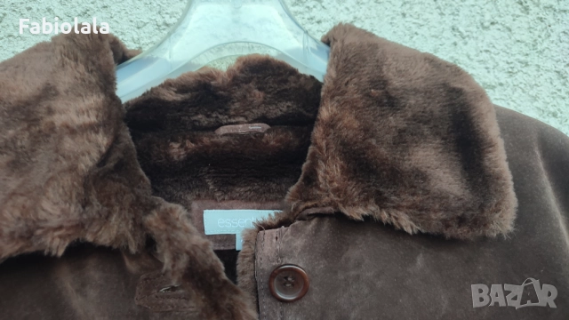 Essentials leather coat 44, снимка 4 - Палта, манта - 52024119