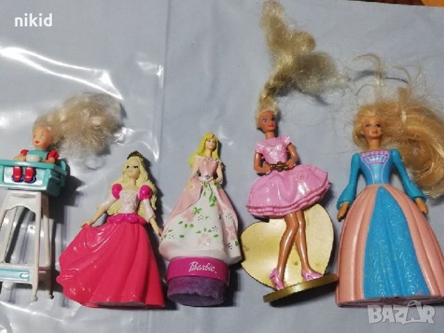 Барби кукла пластмасова играчка фигурка за игра и торта