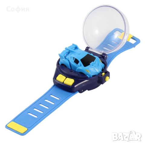 Детски часовник с играчка-количка с управление на количката от часовника, снимка 1