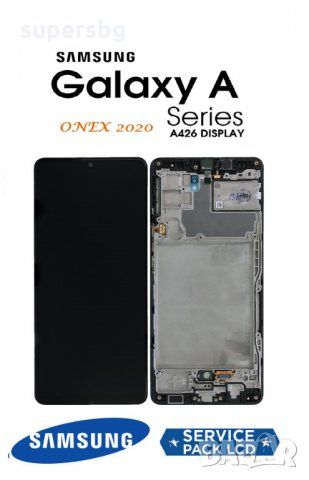 Нов 100% Оригинален LCD Дисплей + Тъч скрийн +Рамка за Samsung Galaxy A42 5G SM-A426B