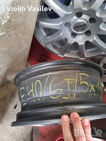 Джанти VW R15, снимка 5 - Гуми и джанти - 51689903