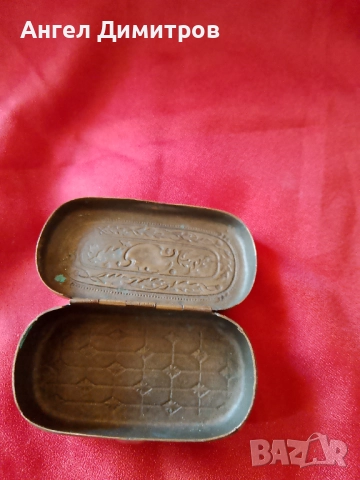 Стара кутия за тютюн емфие , снимка 5 - Антикварни и старинни предмети - 51530998