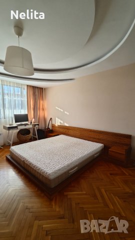 Спален комплект със секция в японски стил от масивно дърво, снимка 3 - Спални и легла - 43847959
