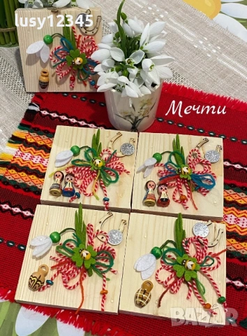 Първомартенски мини пана с кокичета!, снимка 3 - Пана - 53259898