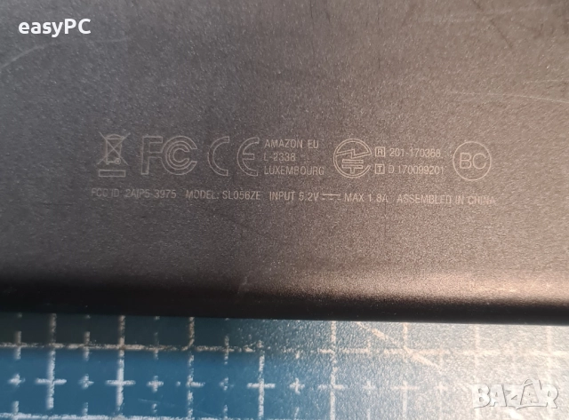 Amazon Fire HD 10 7th Gen SL056ZE 10.1" 32GB Wi-Fi 1080p Full HD - за части, снимка 3 - Таблети - 51568811