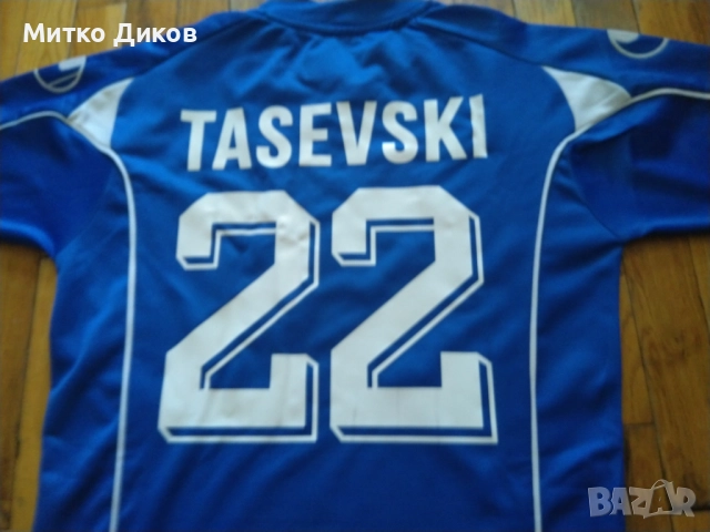 Левски футболна тениска 2007-2008-домакини маркова на Ушлспорт №22 Дарко Тасевски размер ХХХS, снимка 7 - Футбол - 51514757