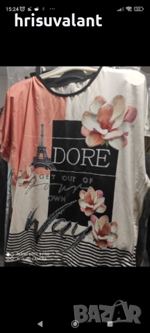 Блуза Зара и др., снимка 4 - Тениски - 46407379