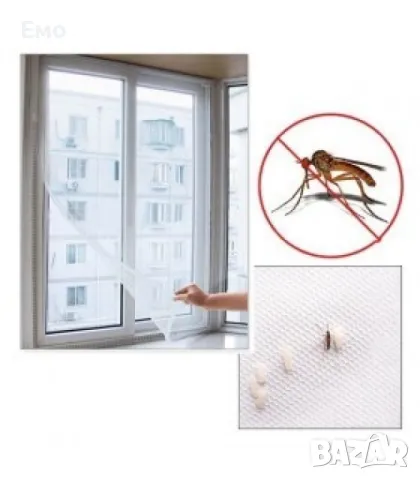 Предпазна мрежа за прозорци в бял цвят , снимка 10 - Други стоки за дома - 48094824