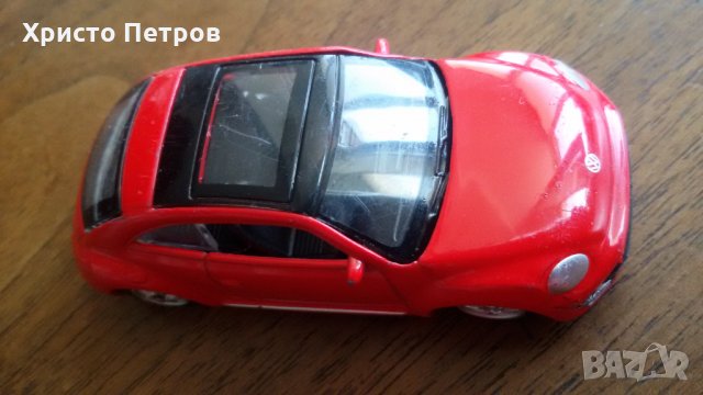 VW - БРЪМБАР КУПЕ, МЕТАЛНА КОЛИЧКА, снимка 3 - Колекции - 33385345