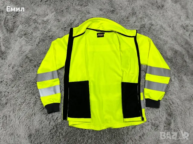 Работно яке Snickers AllRound Hi-Vis Jacket, Размер XL, снимка 3 - Якета - 49370783