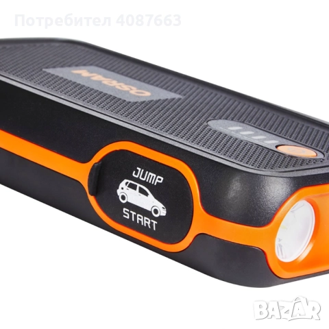Джъмп Стартер, OSRAM BATTERYstart 400, OBSL400, 12V, 16800 mAH, снимка 3 - Аксесоари и консумативи - 52889608